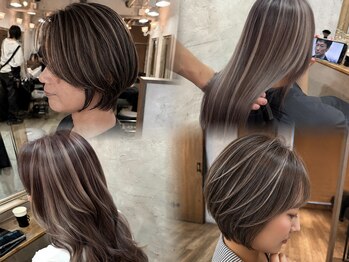 ヘア ラボ ニコ 藤沢店(hair Labo nico...)の写真/【藤沢駅徒歩4分☆】最旬スタイルならお任せください！透明感のあるカラーで、他とは一味違うスタイルに♪