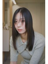 キユ(qiyu)&nbsp;フェイスレイヤー透明感大人ストレート［広島/八丁堀］