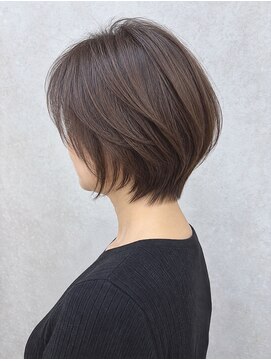 セレスト 下北沢店(CELESTE) 白髪ぼかしx大人ショート/30代/40代/50代/下北沢