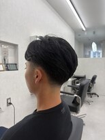 ブリーチ 盛岡店(BLEACHi)&nbsp;テーパーフェード × センターパート
