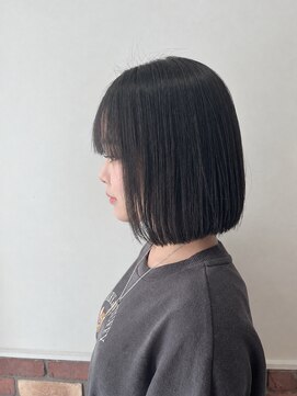 ネオリーブシェリエ 浅草店(Neolive cherie) 縮毛矯正×ボブ