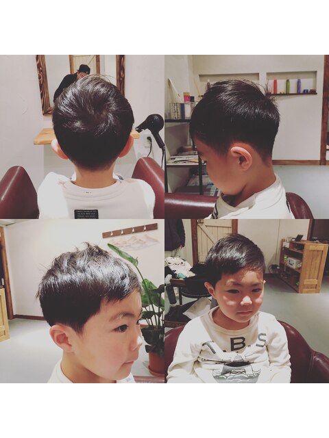 アシンメトリーkids cut