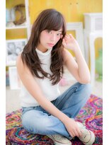 ミック 日暮里店(miq)&nbsp;クセ毛風バウンスカールで大人フェミニンロング