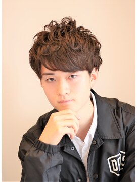 ノイセル(Noisyle) ビジカジ 無造作ナチュラルパーマ マット セミウエット