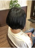 ナチュラル大人ボブ