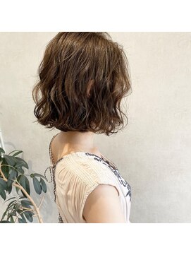 ライフ ウィズ ヘア(LIFE with HAIR) 透け感カールボブ