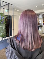 ダブル アンダーバー サロン(W_SALON) モーブグレージュ