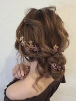 リディア 新宿東口店(Rydia)&nbsp;ゆるふわアップスタイル♪お出かけやデートにも◎早朝ヘアセット