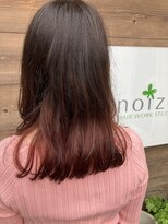 ヘアーワークスタジオ ノイズ(noize)&nbsp;#グラデーション#暖色カラー#ピンク#レッド