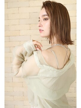 ケア アンド デザイン ココロ(care&design KOKORO) 小顔切りっぱなしボブ