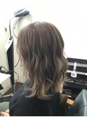 ブリーチ ブリーチカラー 白髪ぼかし グレージュ ハイライト