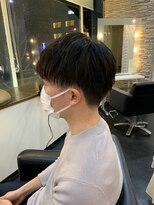 サロンドカーロ(SALON’ DE CARO)&nbsp;ナチュラルツーブロスタイル