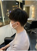 ナチュラルツーブロスタイル