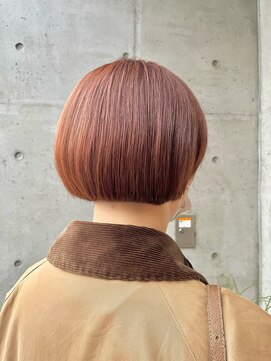 オーガニック ライフ 若葉 鶴ヶ島(organic+life) 20代30代40代前下がりストレート大人ボブ