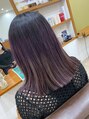 アクシス ヘアーデザイン ブリーチ オン カラーバイオレット
