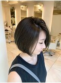 オリーブベージュ フローディアトリートメント 20代ヘア