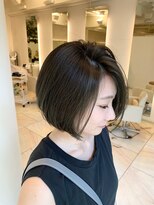 ヘアーアンドメイク ブリリアント(hair&make BRILLIANT)&nbsp;オリーブベージュ フローディアトリートメント 20代ヘア