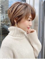 ロンド アンブル 四条烏丸(Lond ambre)&nbsp;川村利幸/大人美人ショート×グレージュ/京都K