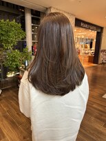 ザック ヴィ(ZACC  vie)&nbsp;オリーブベージュ　レイヤーカット　髪質改善