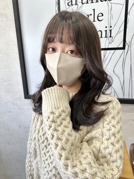 アートマン(artman) 【artman 青井美海】韓国風くびれヘア×チョコレートブラウン
