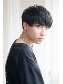 MEN’S HAIR マッシュパーマアッシュブラックカルマパーマ