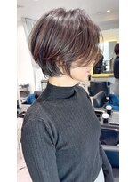 40代/50代/絶壁解消・前下がり・ショートボブ【浅野】