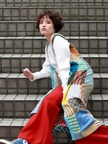 リブロ 三軒茶屋(LIBRO) ヒッピー×ボブパーマ