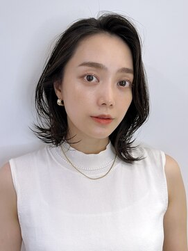 ビュートリアム 広尾(BEAUTRIUM) 広尾　ミディアムヘア　レイヤーカット　30代　40代　50代