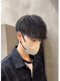 大分メンズマッシュカットツーブロック刈り上げショートレイヤー