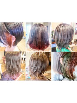 《ハイトーン・ハイライトもダメージレス》周りと差がつく最旬トレンドデザインカラーで理想のスタイルに♪