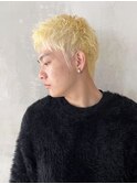 くすみベージュ透明感カラー韓国マッシュ_ba509402