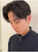 セット時間半分に◎韓国風センターパート