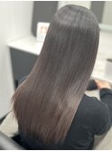 セミロング縮毛矯正髪質改善　赤坂見附