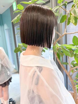 ノエ トトン(noe tton) ミディアムヘア/デザインカラー/フェイスフレーミング/名駅a63