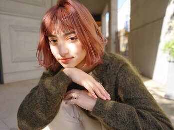 ネウィ 国分寺(newi)の写真/*ツヤ感がたまらない*ほわっと光に透けるシアーカラー♪周りとちょっと違う《newi》だけの派手カラー♪