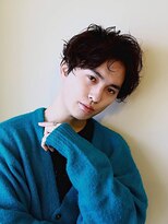 ロッソ ヘアアンドスパ 北千住店(Rosso Hair&SPA) くせ毛風センターパート【北千住】