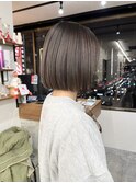 【soso 伊勢田】着物ヘア/ダークアッシュ/似合わせカット