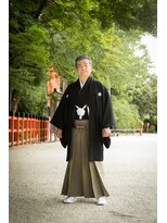 オエ 京都堀川今出川&nbsp;【黒紋付】第一礼装の黒紋付姿で晴れの日に相応しい装いに
