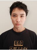 ツーブロック×ショート刈り上げナチュラル◎爽やか黒髪