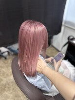 フロレゾンヘアデザインエクステ(floraison hair design exte) White pink beige