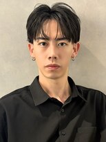 ソウル 福山駅前店(SOUL.) センターパート シースルーマッシュ 前下がり ストレート