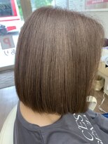 ヘアデザイン ラポール 茨木店(hair design Rapport)&nbsp;【髪質改善メテオカラープレミアム】コバルトブルー×グレー
