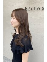 キートス(kiitos)&nbsp;イエベ春さんにおすすめ◎シアーなベージュ