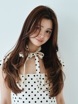ジーナ 北千住ミルディス通り(Zina) 髪質改善*ワンホンレイヤーダークパープル韓国*美髪【Zina北千住