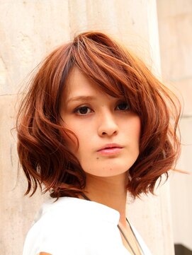 ポルム パプリカ(polum paprika) レイヤーボブ×ラフカール