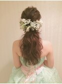 Wedding hair ＊ ダウンスタイル ＊