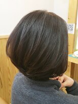 ララテラス(LaLa Terrace)&nbsp;～LaLa Terrace流～　ダークベージュ×前下がりボブ