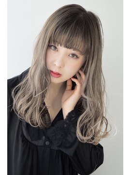 トルネード(TORNADO) ホワイトアッシュハイライト グレージュグラデーション