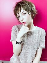 グロウ(grow) プラチナベージュなショート