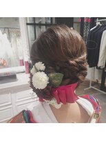 ヘアアンドケア エジェリラボ(hair&care egerie lab)&nbsp;華やか大人アップ♪◎20代30代40代50代